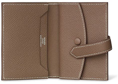 hermes bearn wallet grey|Hermes bearn mini wallet.